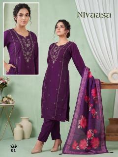 Desi kudi nivaasa 3pcs wholesale kurti dealers in india